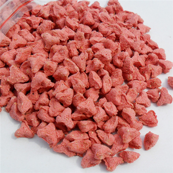 Strawberry Taste Extruded Biscuit